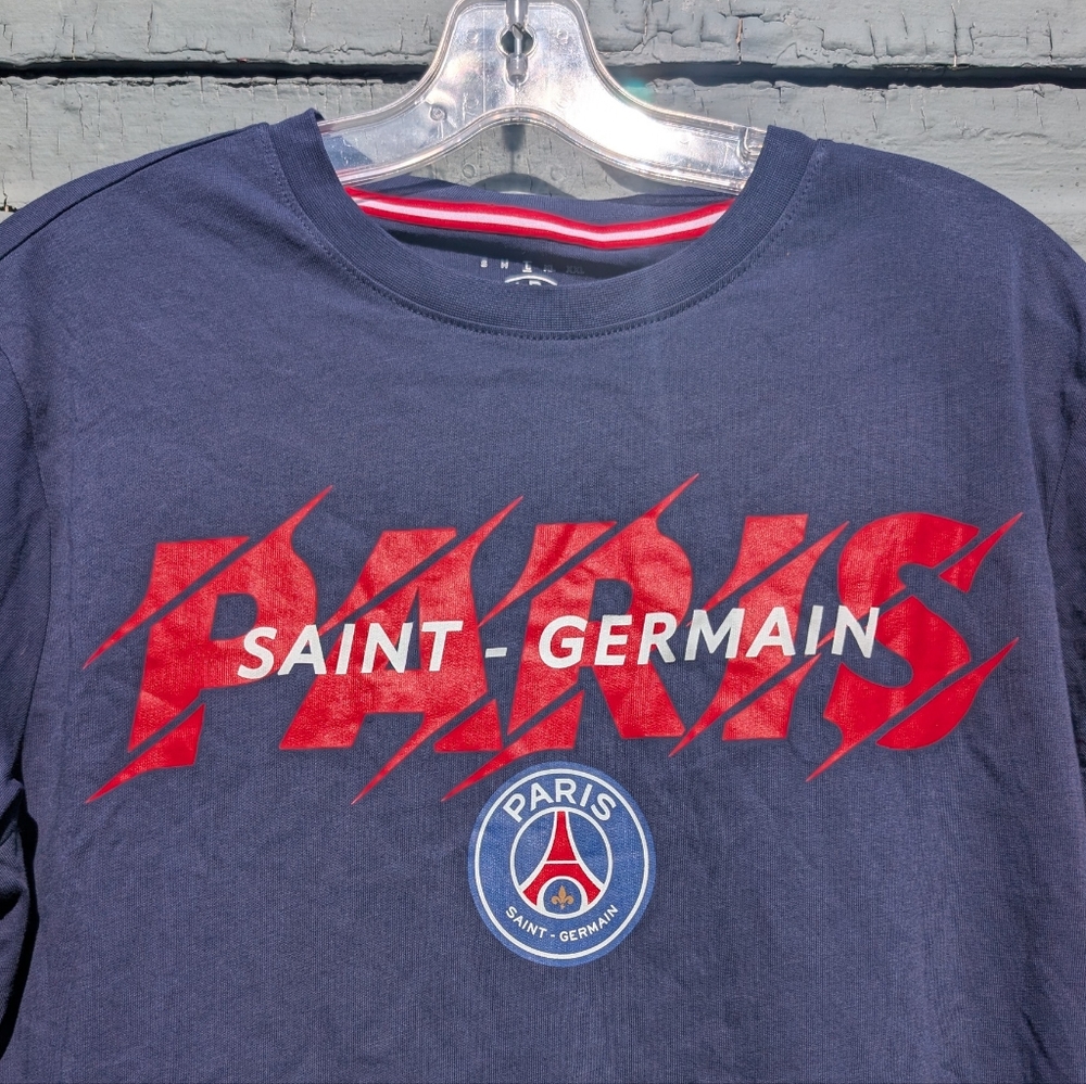 Paris Saint-Germain Men's Large T-shirt PSG Soccer Football Futbol France NEW